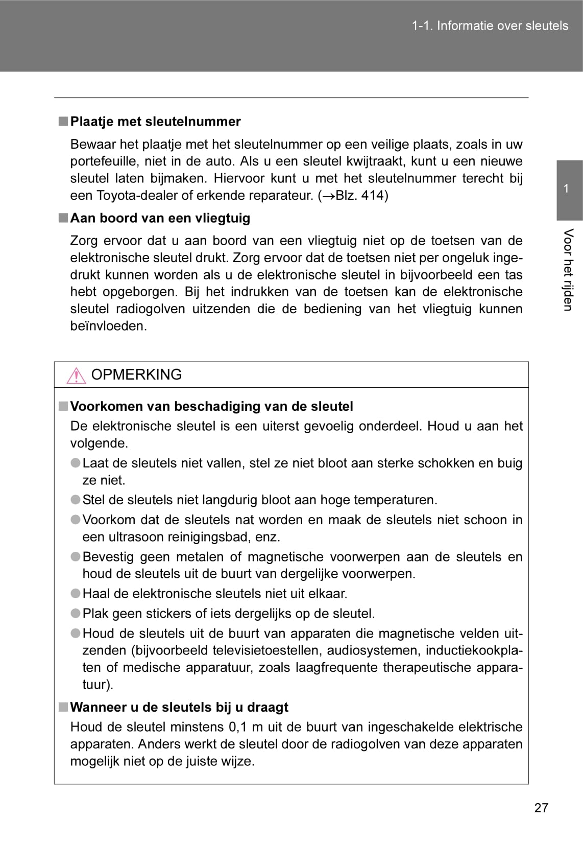 2010-2011 Toyota iQ Bedienungsanleitung | Niederländisch