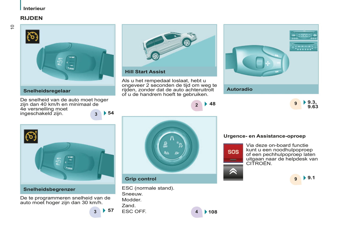 2014-2015 Citroën Berlingo Multispace Owner's Manual | Dutch