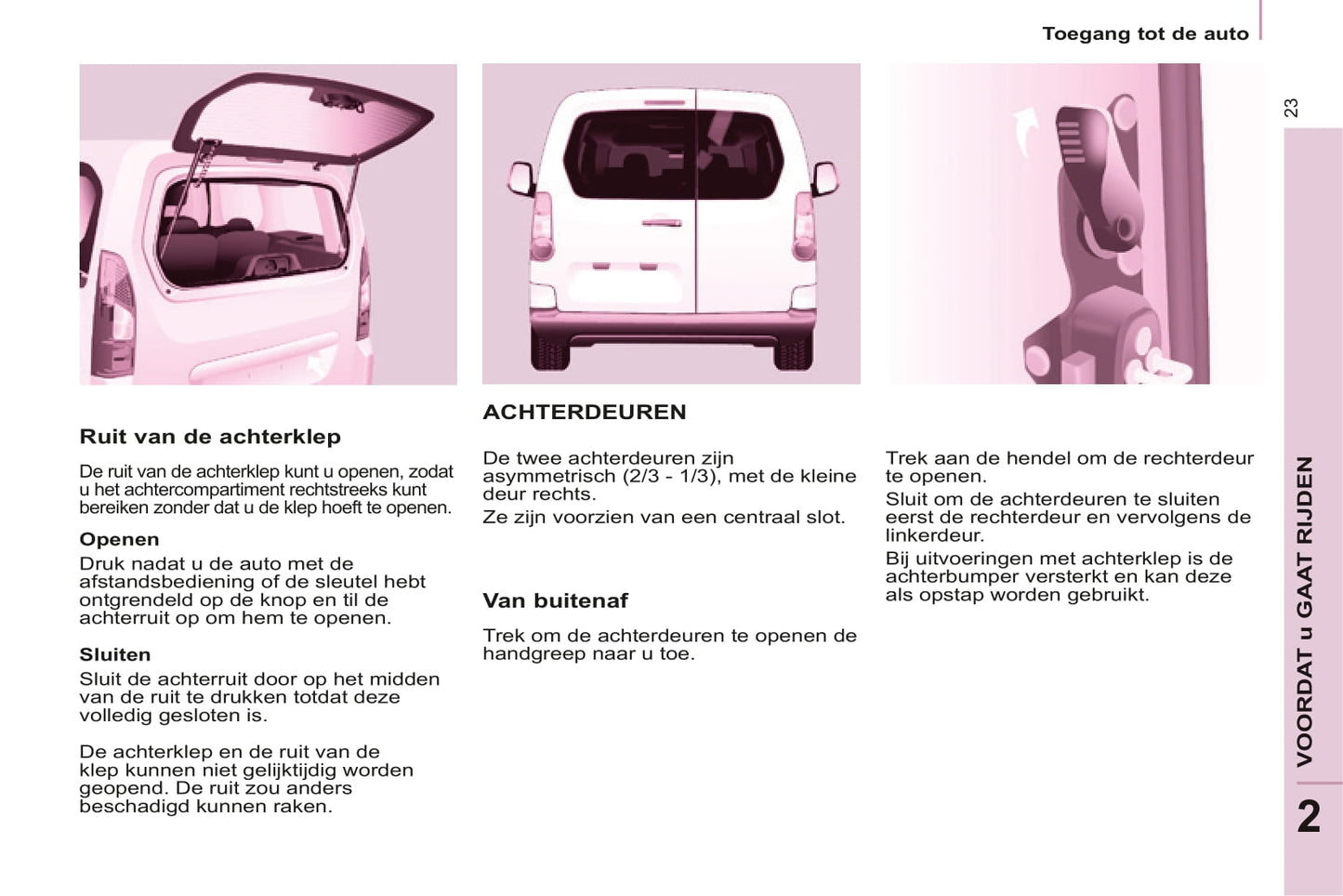 2014-2015 Citroën Berlingo Multispace Owner's Manual | Dutch