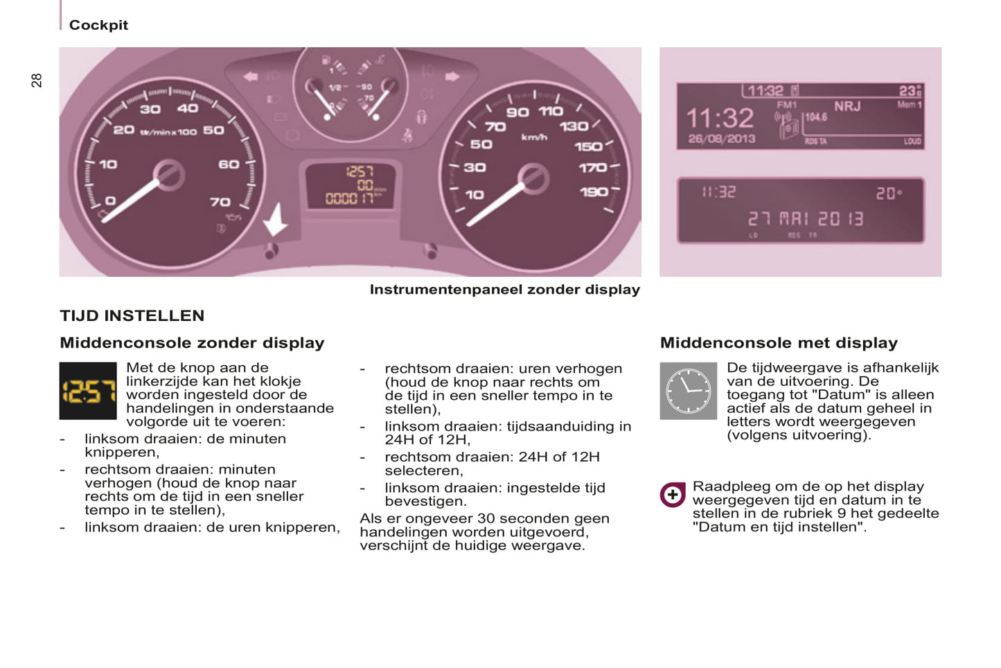 2014-2015 Citroën Berlingo Multispace Owner's Manual | Dutch