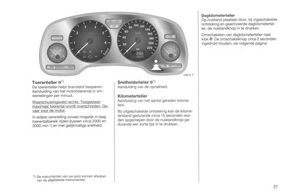 1999-2001 Opel Zafira Bedienungsanleitung | Niederländisch