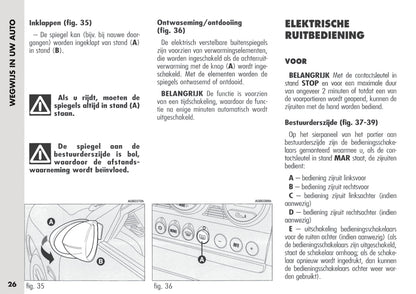 2003-2005 Alfa Romeo 156 Owner's Manual | Dutch