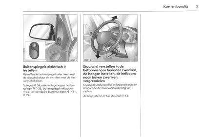 2005-2010 Opel Meriva Bedienungsanleitung | Niederländisch
