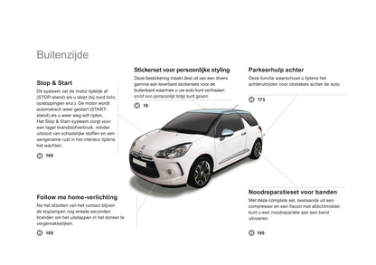 2011 Citroën DS3/DS 3 Owner's Manual | Dutch