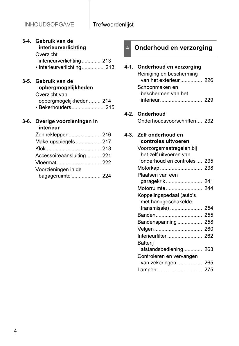 2013-2014 Toyota Aygo Owner's Manual | Dutch