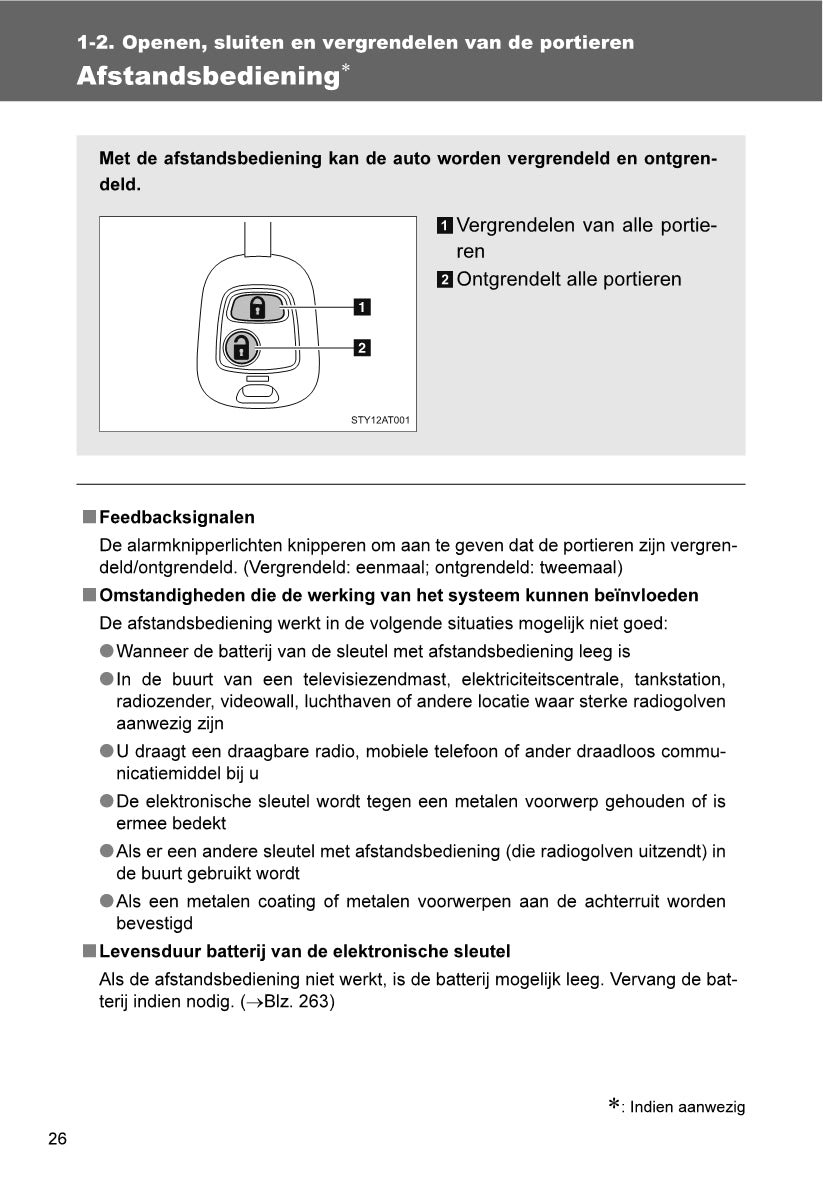 2013-2014 Toyota Aygo Bedienungsanleitung | Niederländisch