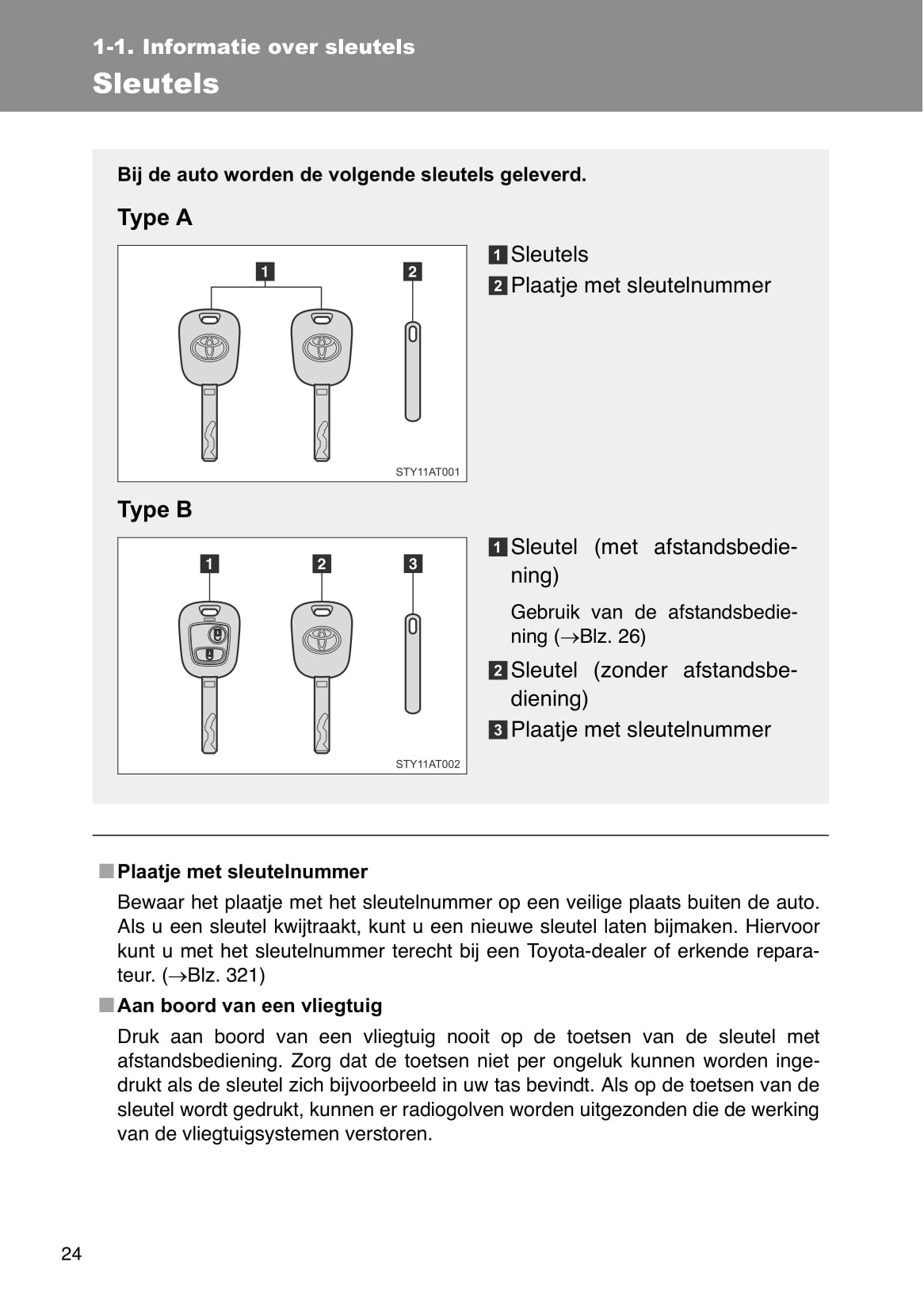 2012-2013 Toyota Aygo Owner's Manual | Dutch