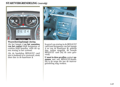 2005-2006 Renault Laguna Bedienungsanleitung | Niederländisch