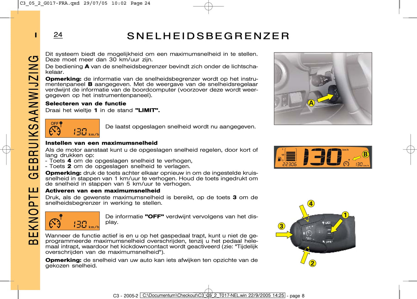 2005-2007 Citroën C3 Bedienungsanleitung | Niederländisch