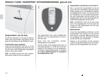 2011-2012 Renault Scénic Bedienungsanleitung | Niederländisch