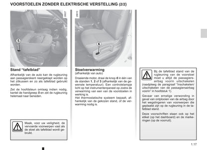 2011-2012 Renault Scénic Owner's Manual | Dutch