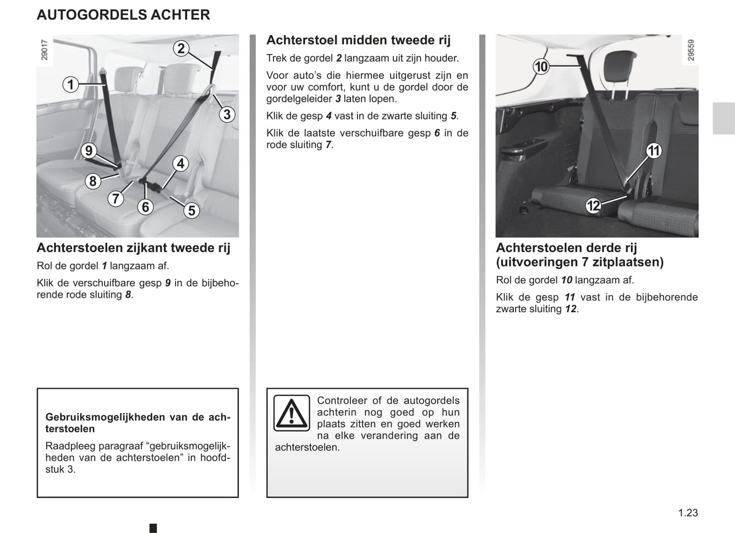 2011-2012 Renault Scénic Bedienungsanleitung | Niederländisch