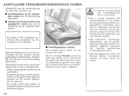 1999-2000 Renault Master Owner's Manual | Dutch