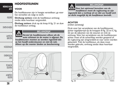 2013-2014 Fiat 500 Bedienungsanleitung | Niederländisch