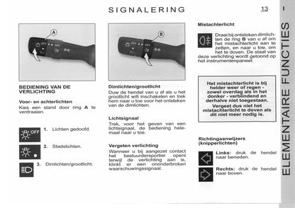 2005-2006 Citroën C1 Owner's Manual | Dutch