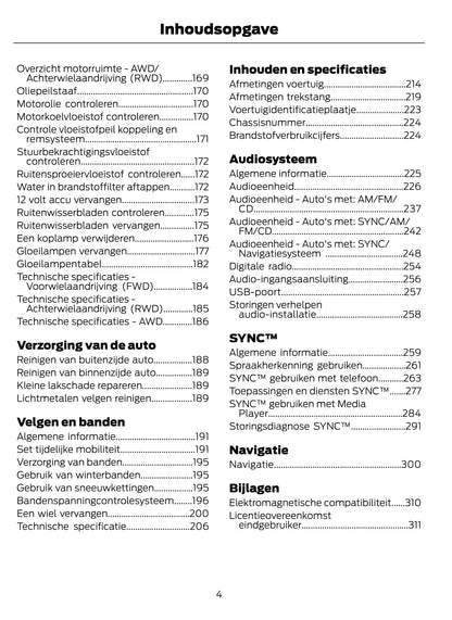 2014-2015 Ford Transit Bedienungsanleitung | Niederländisch