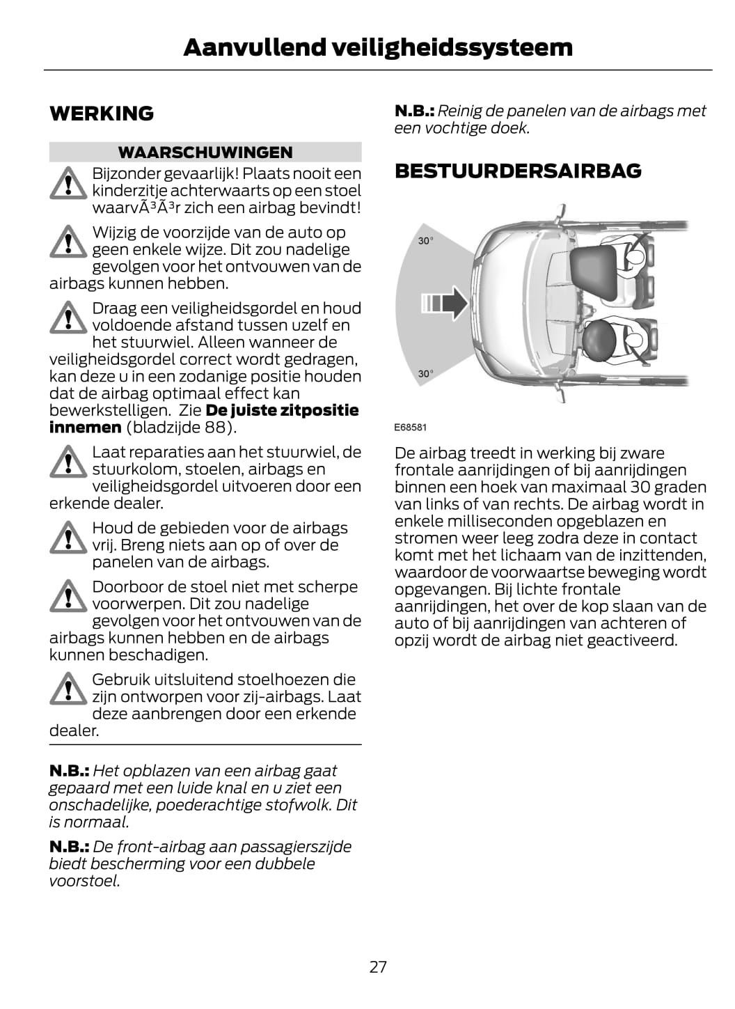 2014-2015 Ford Transit Bedienungsanleitung | Niederländisch