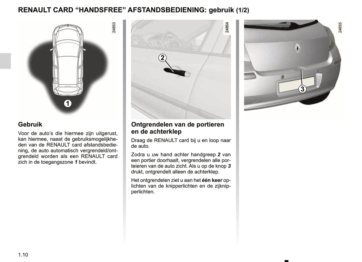 2012 Renault Clio Owner's Manual | Dutch