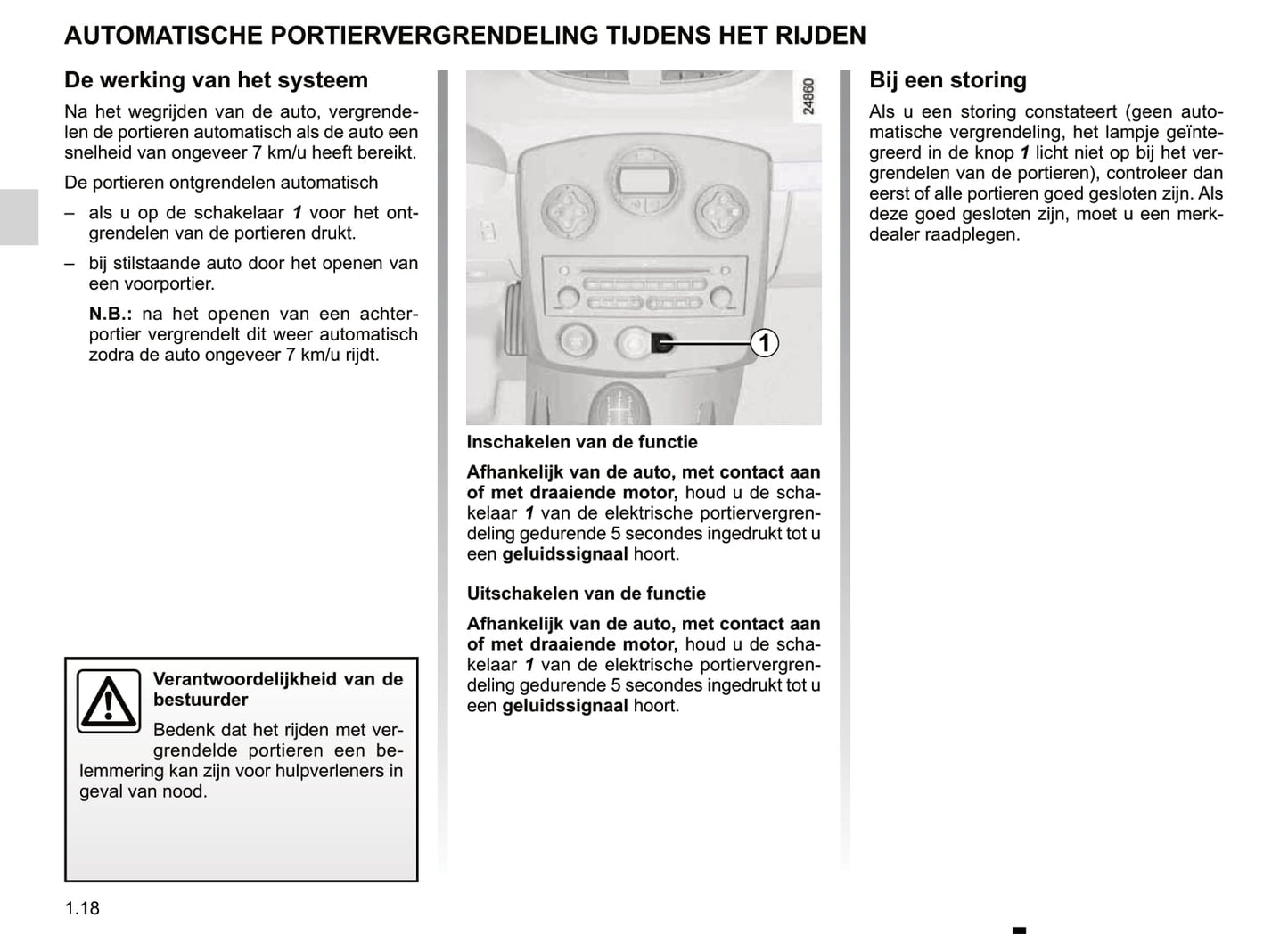 2012 Renault Clio Owner's Manual | Dutch