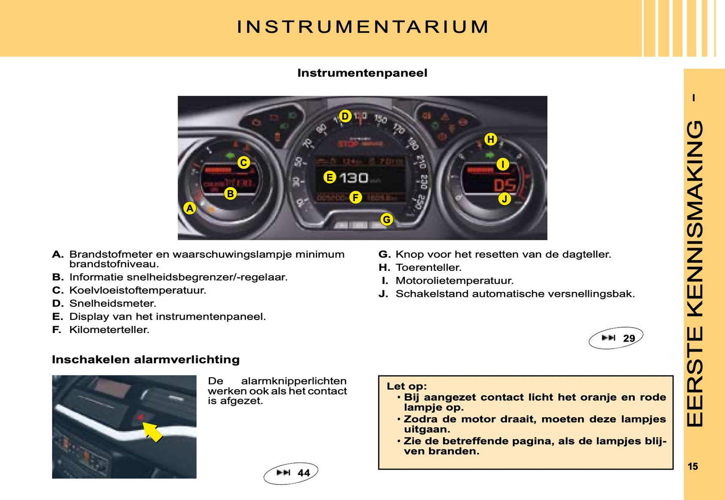 2008 Citroën C5 Bedienungsanleitung | Niederländisch