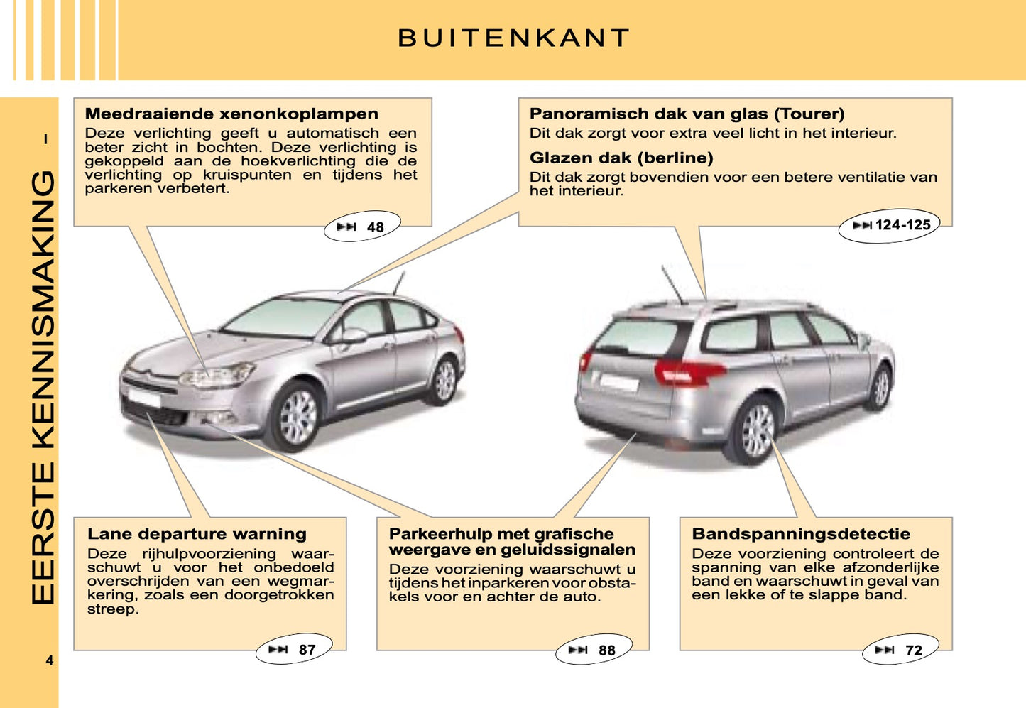 2008 Citroën C5 Bedienungsanleitung | Niederländisch