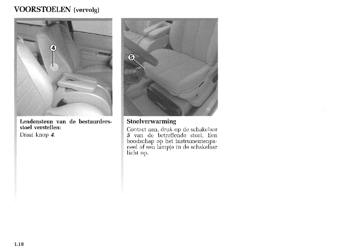 2003-2004 Renault Scénic Bedienungsanleitung | Niederländisch