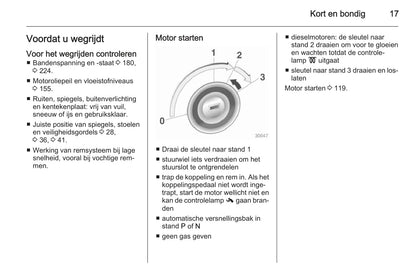 2013-2014 Opel Corsa Owner's Manual | Dutch