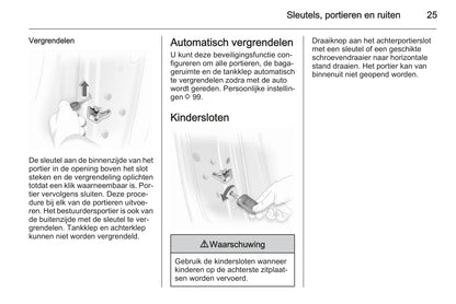 2013-2014 Opel Corsa Owner's Manual | Dutch