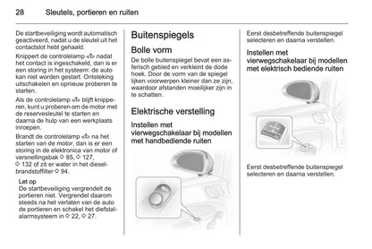 2013-2014 Opel Corsa Owner's Manual | Dutch