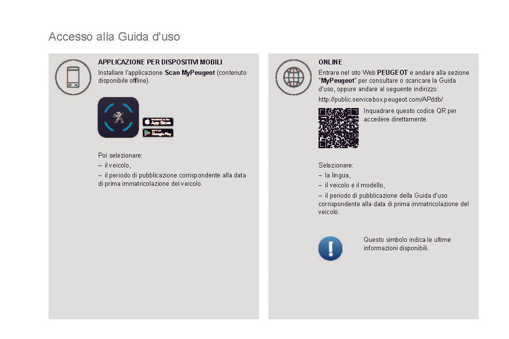 2019-2020 Peugeot 208/e-208 Owner's Manual | Italian