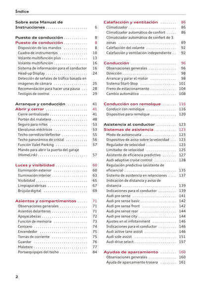 2015-2019 Audi A4/A4 Avant/A4 Limousine Owner's Manual | French