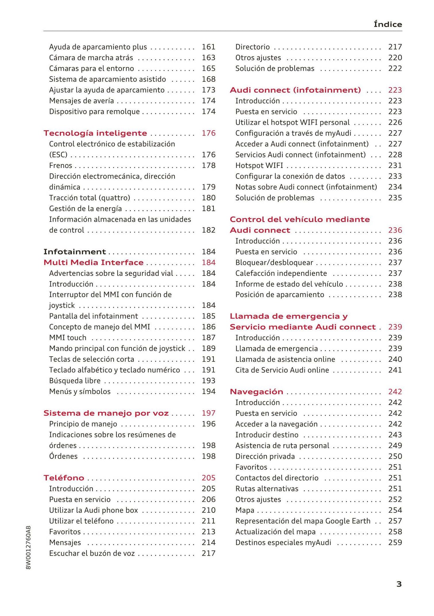 2015-2019 Audi A4/A4 Avant/A4 Limousine Owner's Manual | French