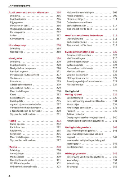 2016-2018 Audi A3/S3/RS 3 Bedienungsanleitung | Niederländisch
