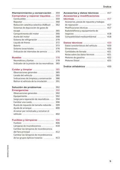 2015-2019 Audi A4/A4 Avant/A4 Limousine Owner's Manual | French