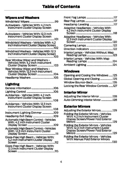 2021 Ford Focus Owner's Manual | English