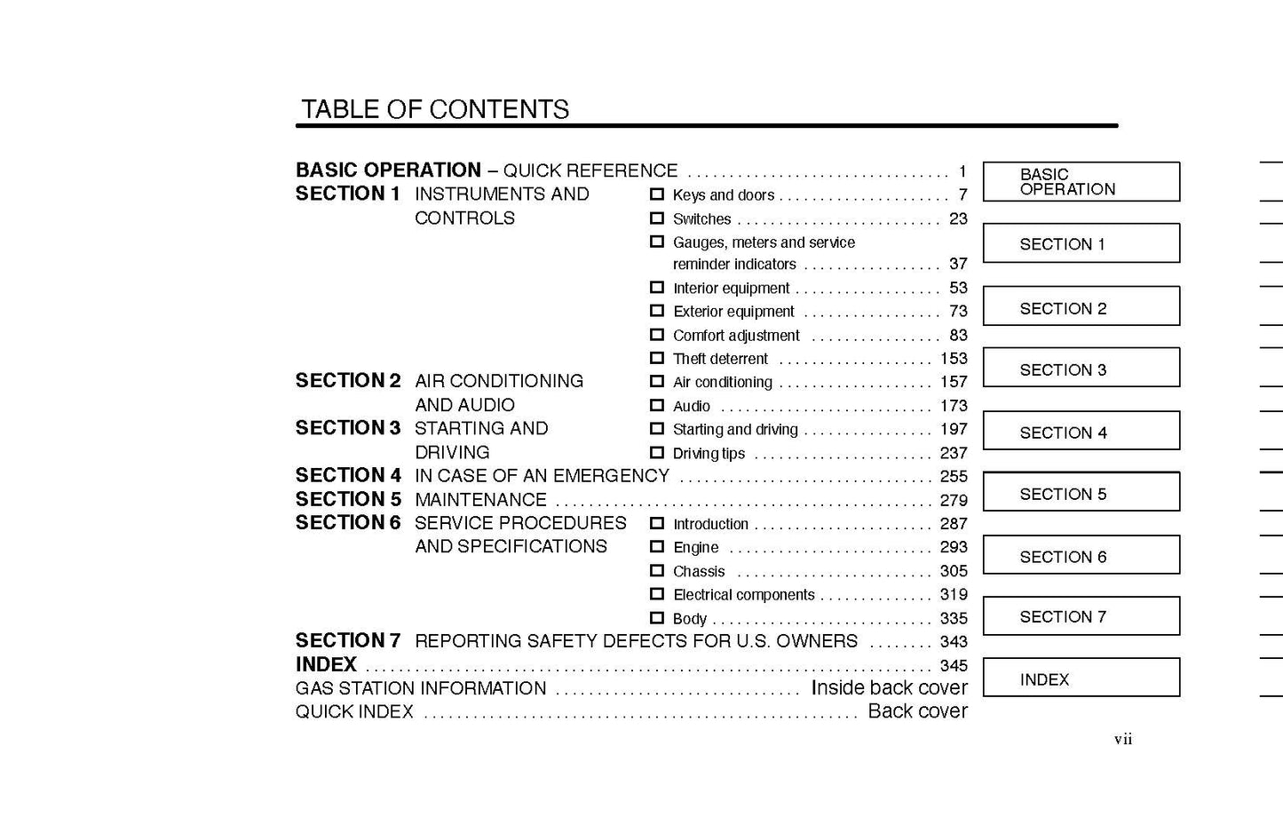 2002 Lexus LX 470 Owner's Manual | English