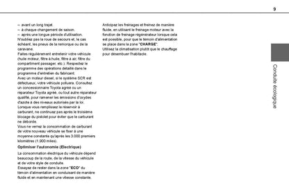 2021-2024 Toyota Proace City/Proace City Van/Proace City Verso Owner's Manual | French