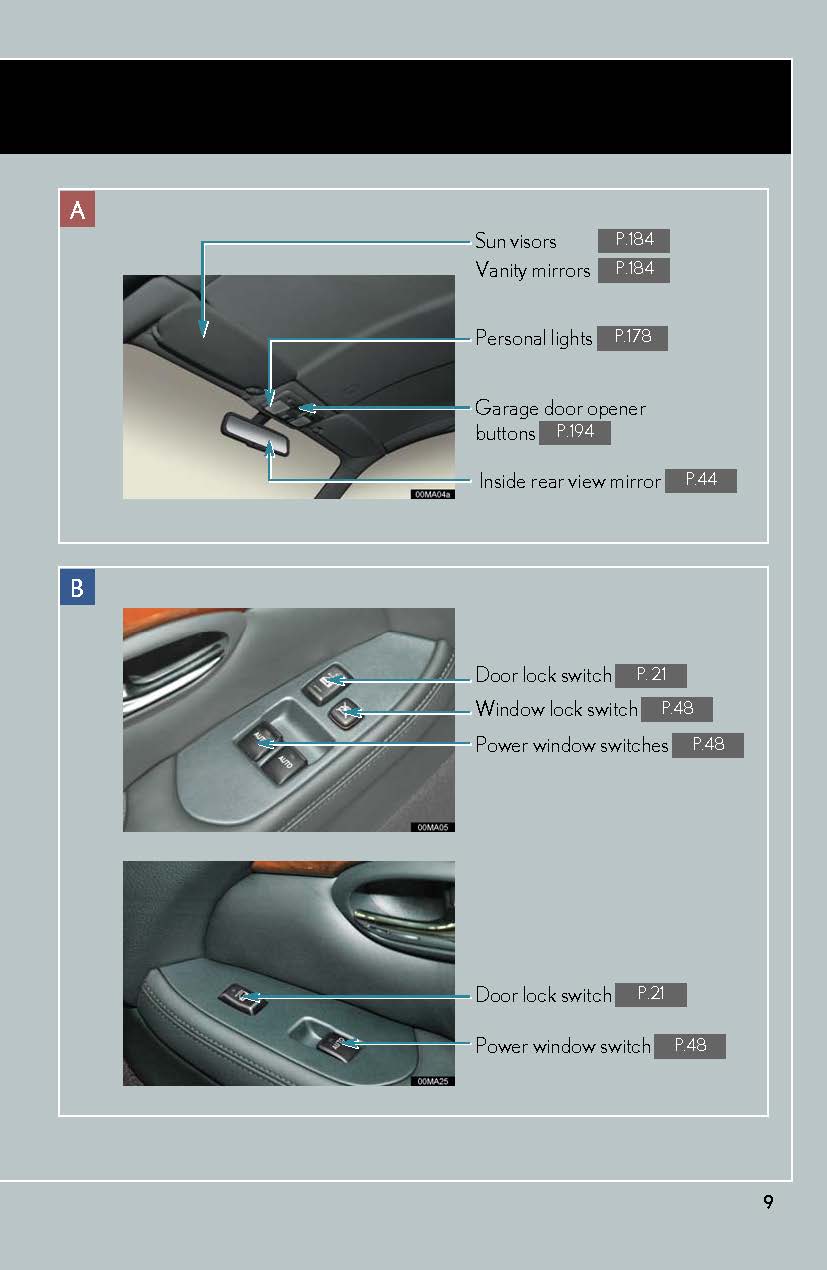 2008 Lexus SC 430 Owner's Manual | English