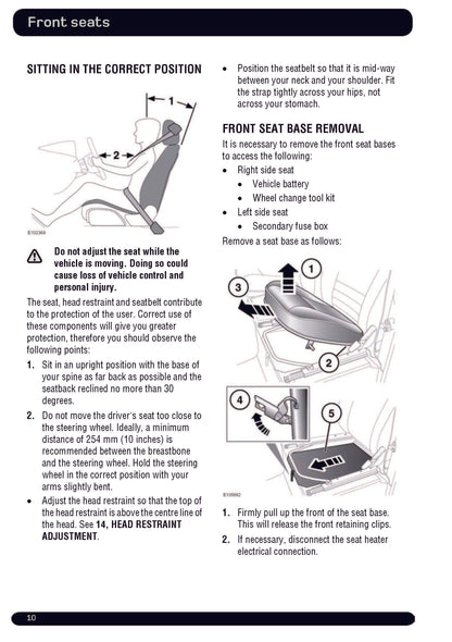 2012 Land Rover Defender Owner's Manual | English