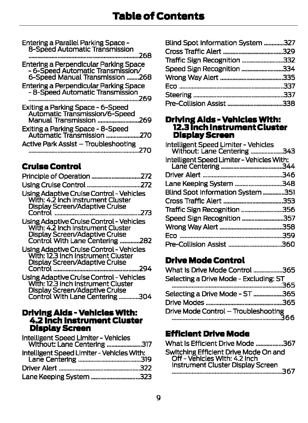 2021 Ford Focus Owner's Manual | English