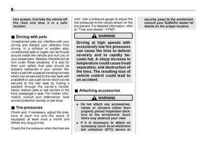 2020 Subaru Forester Owner's Manual | English