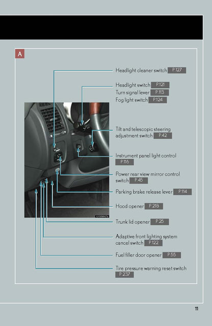 2008 Lexus SC 430 Owner's Manual | English