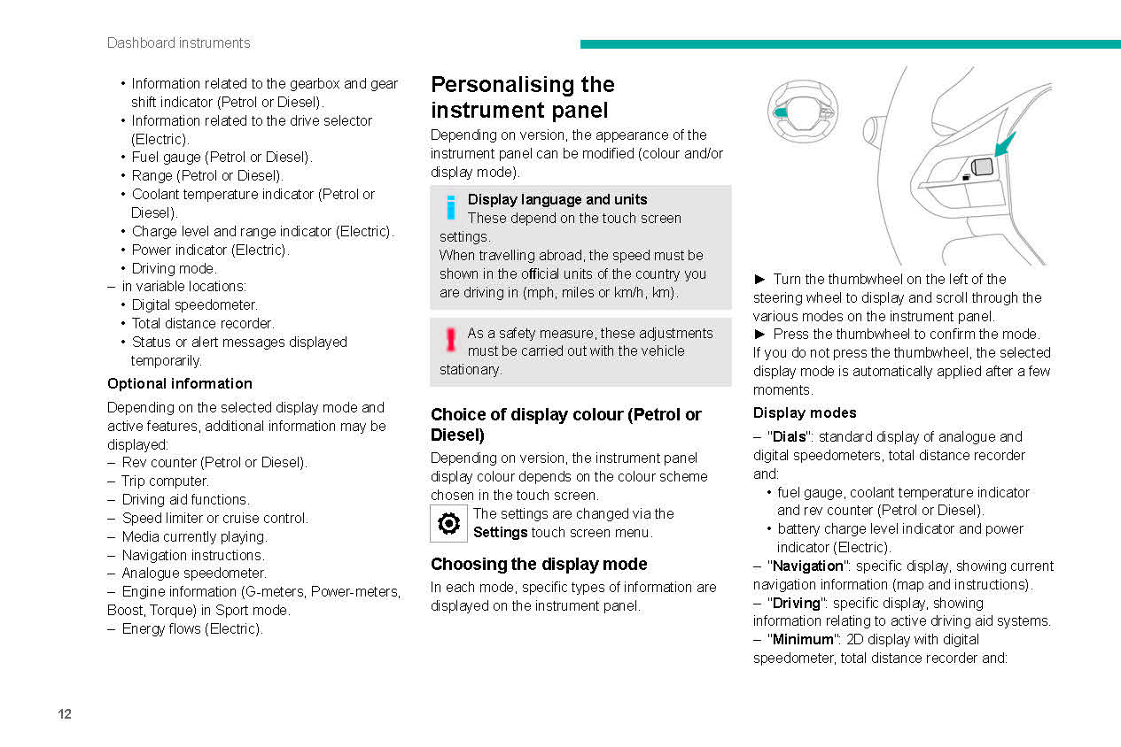 2021-2023 Peugeot 208/e-208 Bedienungsanleitung | Englisch