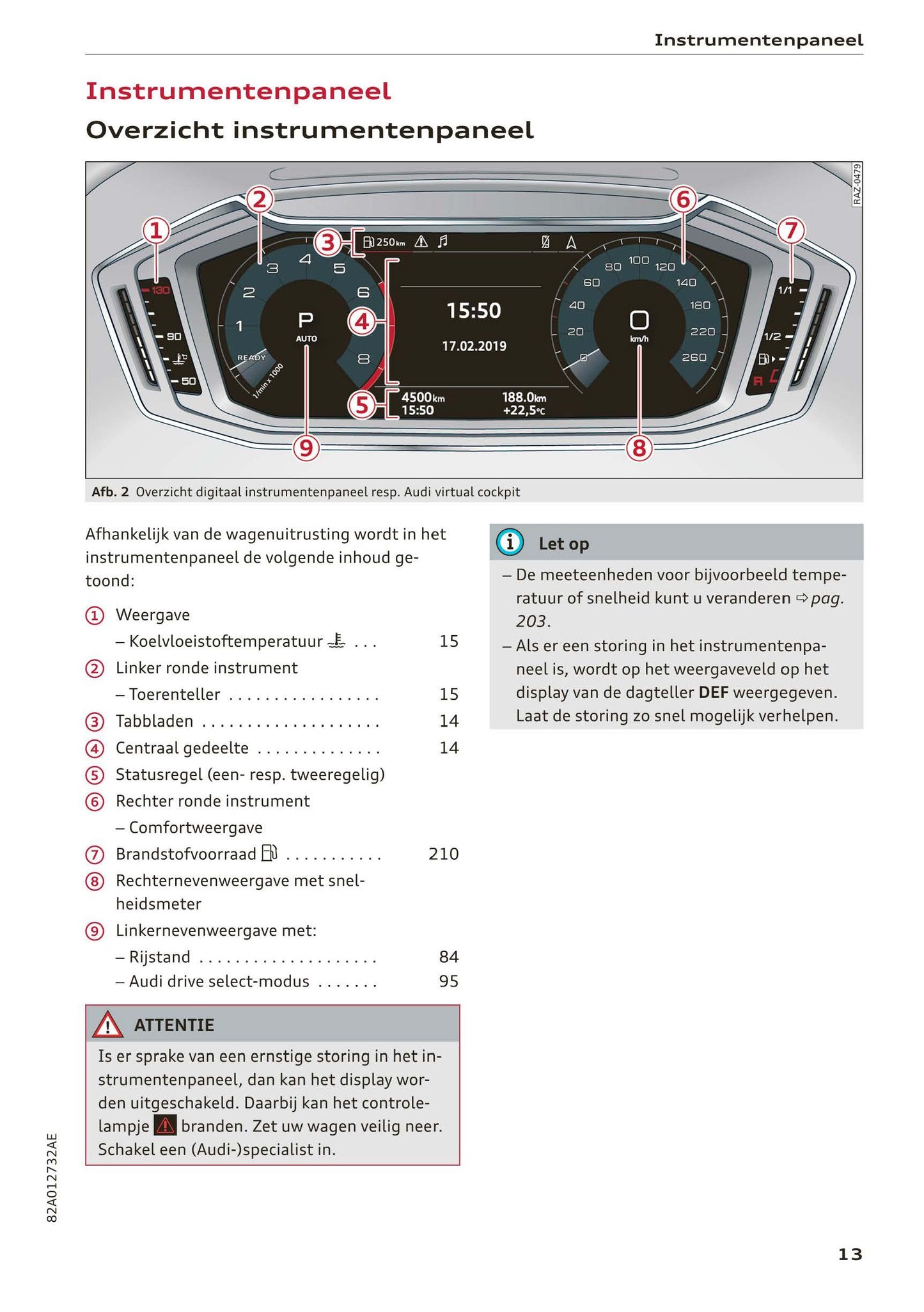 2018-2023 Audi A1 Sportback/A1 citycarver Owner's Manual | Dutch