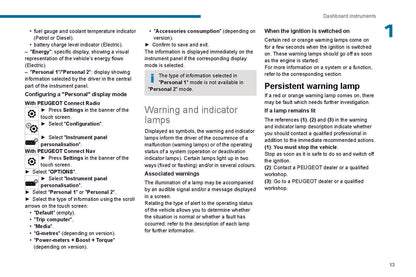 2021-2023 Peugeot 208/e-208 Bedienungsanleitung | Englisch