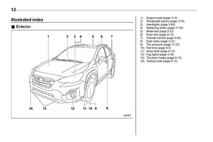 2022 Subaru Crosstrek Bedienungsanleitung | Englisch