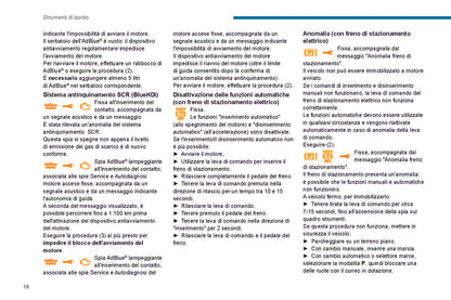 2019-2020 Peugeot 208/e-208 Owner's Manual | Italian