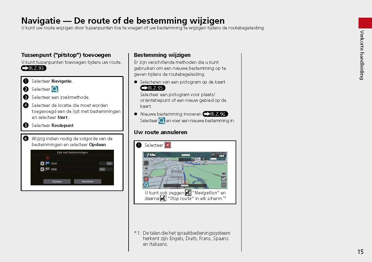 Honda Civic Navigatie Handleiding 2022 - 2023