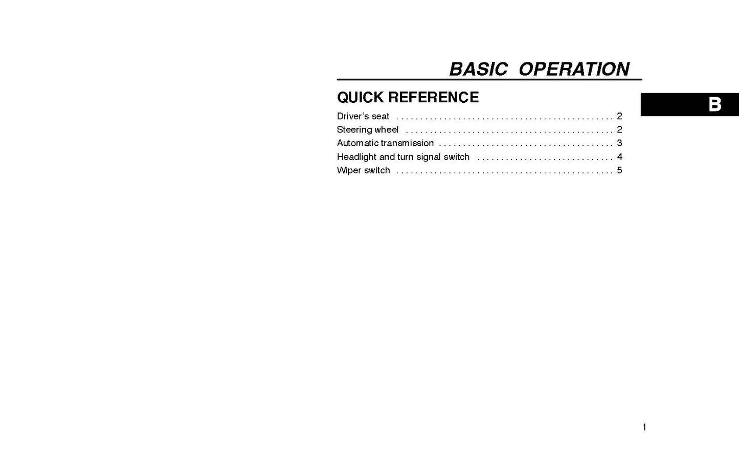 2002 Lexus LX 470 Owner's Manual | English