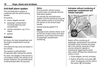 2020-2021 Vauxhall Corsa Owner's Manual | English